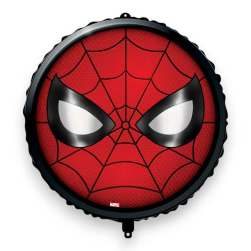 Picture of FOIL BALLOON CIRCLE SPIDERMAN 18 INCH